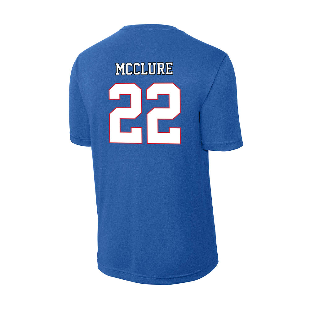 DePaul - NCAA Men's Basketball : Kruz McClure - Activewear T-Shirt-1