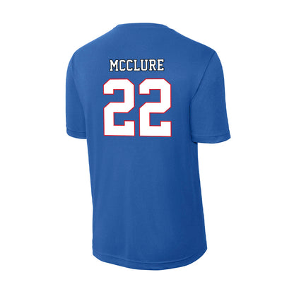 DePaul - NCAA Men's Basketball : Kruz McClure - Activewear T-Shirt-1