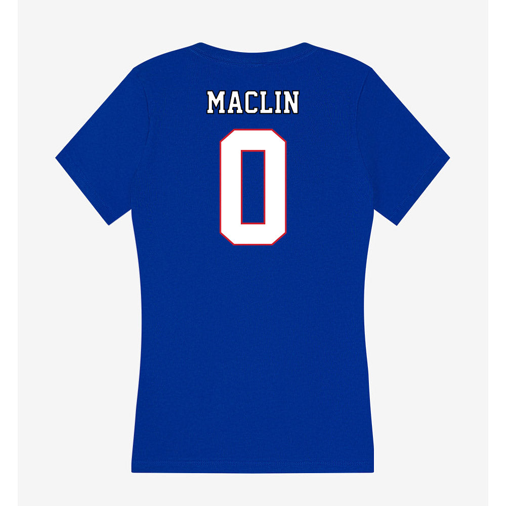 DePaul - NCAA Men's Basketball : Brandon Maclin - Classic Shersey Women's V-Neck T-Shirt-1