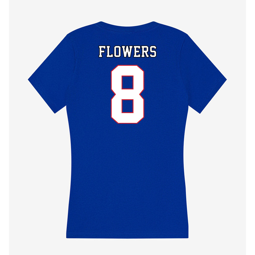 DePaul - NCAA Men's Soccer : Tyler Flowers - Classic Shersey Women's V-Neck T-Shirt-1