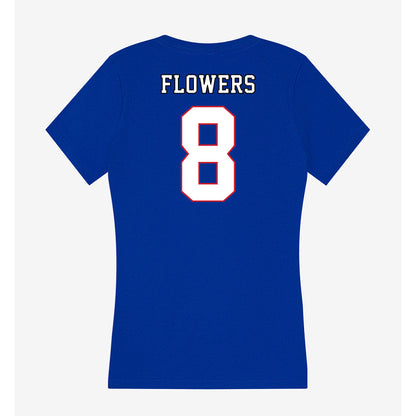 DePaul - NCAA Men's Soccer : Tyler Flowers - Classic Shersey Women's V-Neck T-Shirt-1