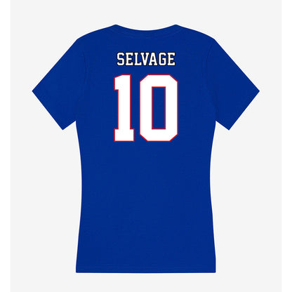 DePaul - NCAA Softball : Kailey Selvage - Classic Shersey Women's V-Neck T-Shirt-1