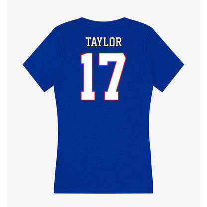 DePaul - NCAA Women's Soccer : Keira Taylor - Classic Shersey Women's V-Neck T-Shirt-1