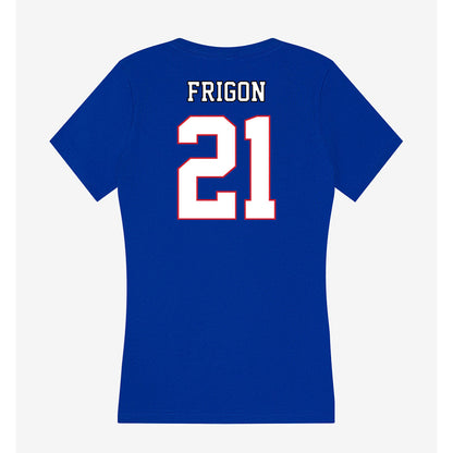 DePaul - NCAA Women's Soccer : Jericho Frigon - Classic Shersey Women's V-Neck T-Shirt-1