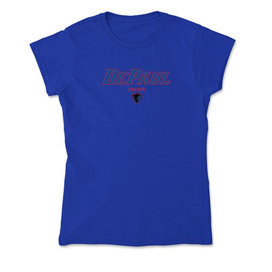 DePaul - NCAA Women's Soccer : Carolina Capizzi - Classic Shersey Soft Style Women’s T-Shirt-0