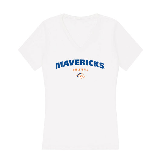 Texas Arlington - NCAA Women's Volleyball : Mazi Smith - Women's V-Neck T-Shirt-0