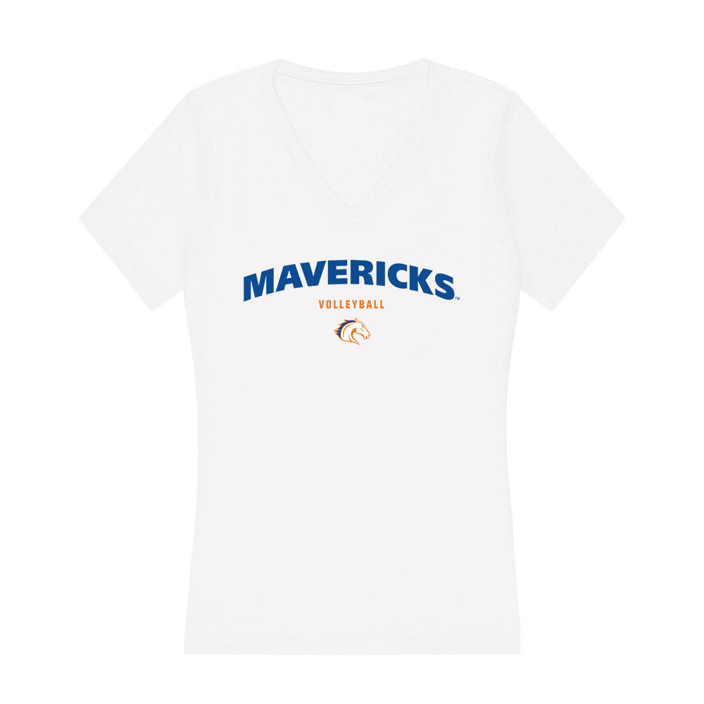 Texas Arlington - NCAA Women's Volleyball : Morgan Stitzer - Women's V-Neck T-Shirt-0