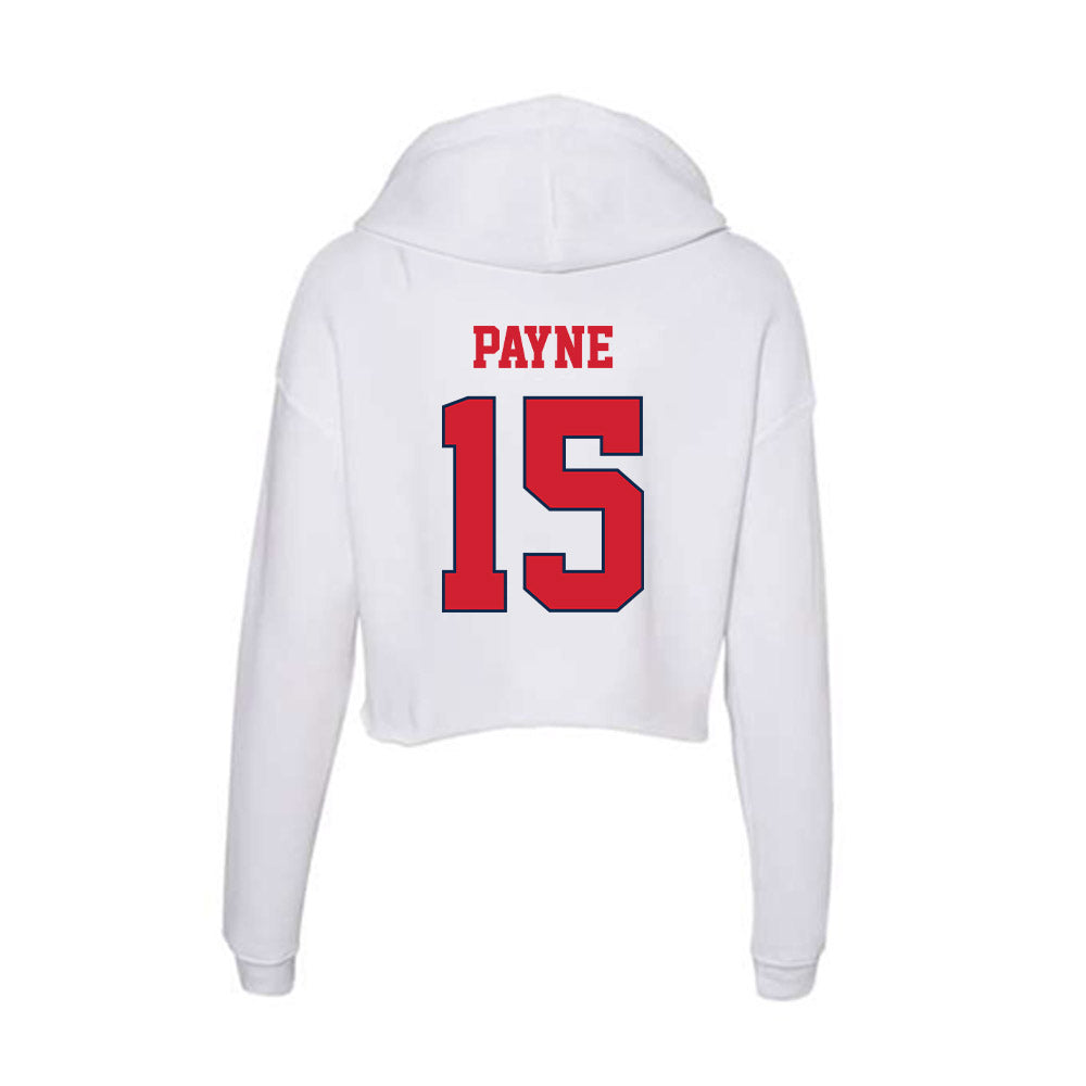 Fresno State - NCAA Baseball : Ethan Payne - Women's Crop Fleece Hoodie-1