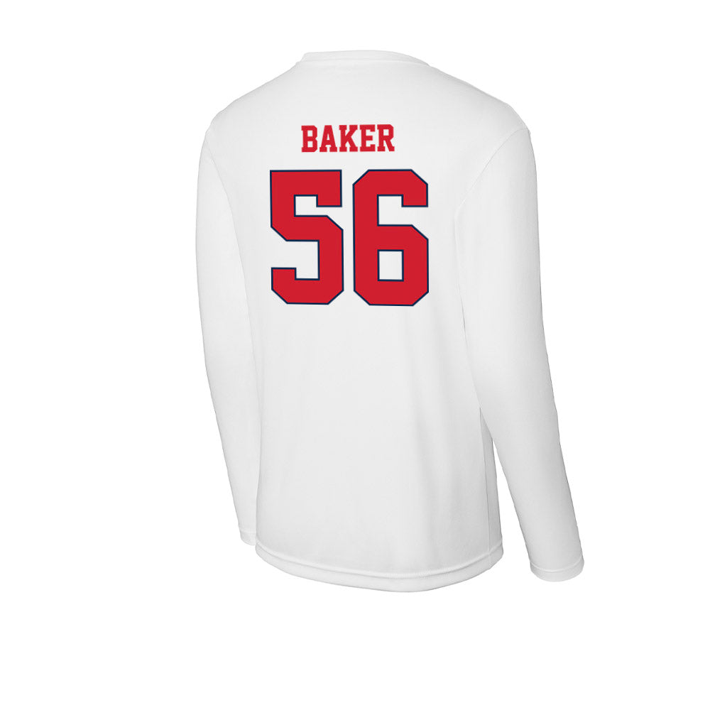 Fresno State - NCAA Football : Ben Baker - Activewear Long Sleeve T-Shirt-1