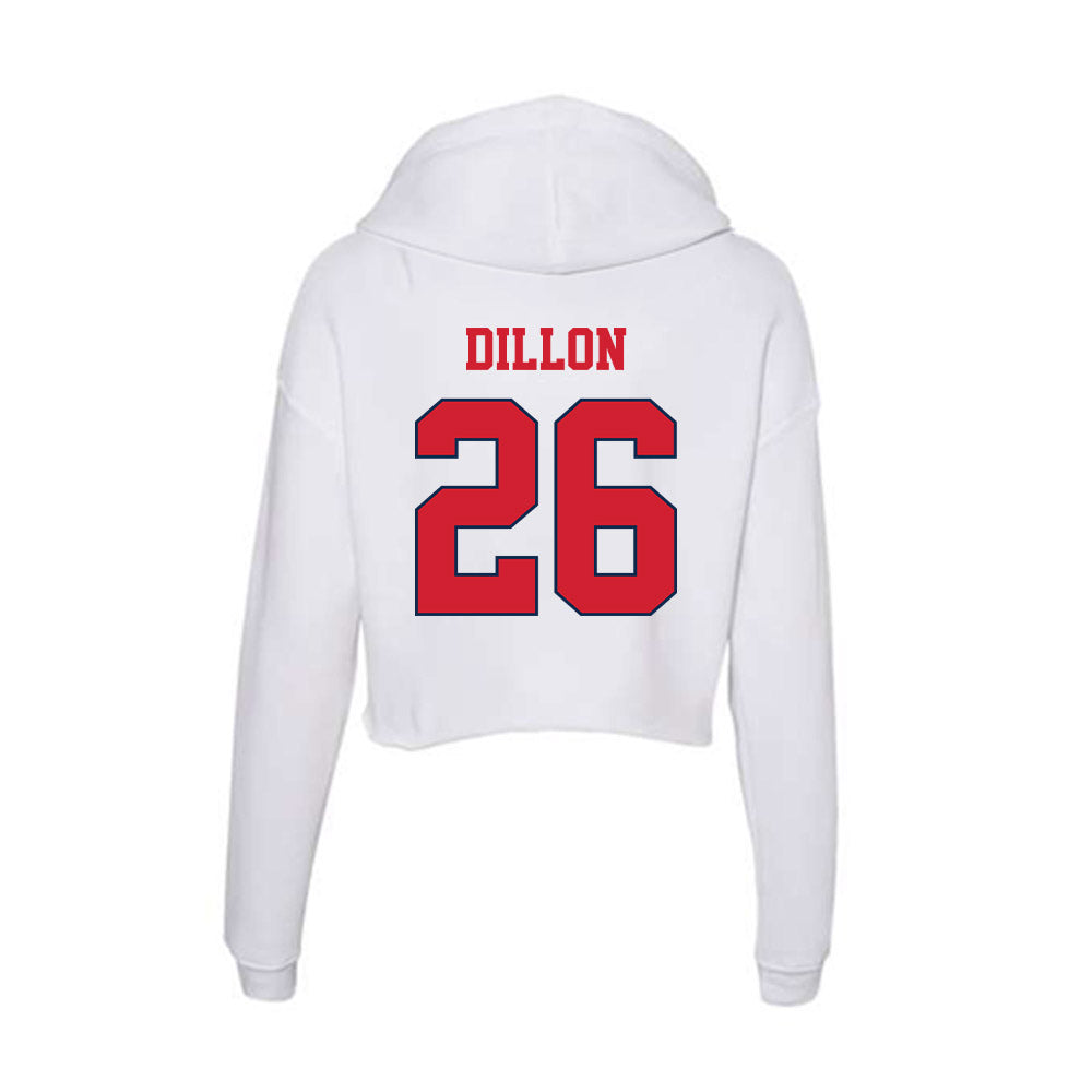 Fresno State - NCAA Football : Isaiah Dillon - Women's Crop Fleece Hoodie-1