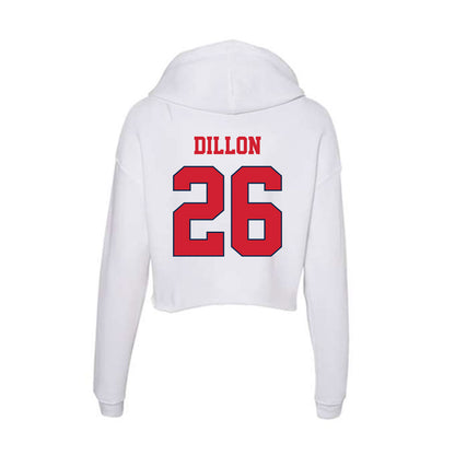 Fresno State - NCAA Football : Isaiah Dillon - Women's Crop Fleece Hoodie-1
