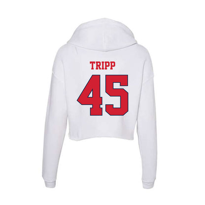 Fresno State - NCAA Football : Connor Tripp - Women's Crop Fleece Hoodie-1
