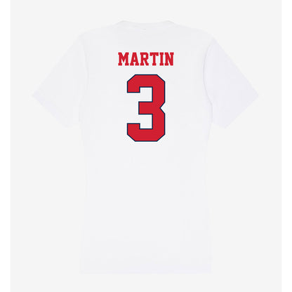 Fresno State - NCAA Football : Khristian Martin - Women's V-Neck T-Shirt-1