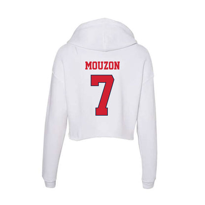 Fresno State - NCAA Football : Loyall Mouzon - Women's Crop Fleece Hoodie-1