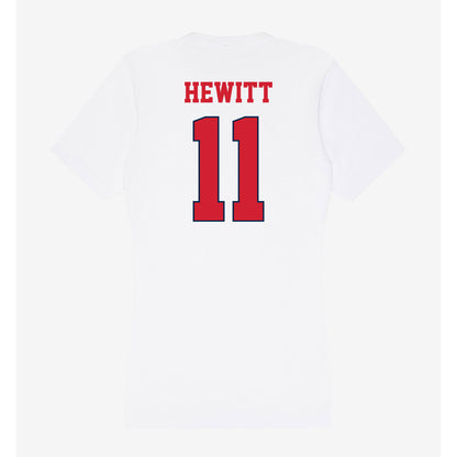 Fresno State - NCAA Baseball : Brady Hewitt - Women's V-Neck T-Shirt-1