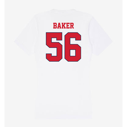 Fresno State - NCAA Football : Ben Baker - Women's V-Neck T-Shirt-1