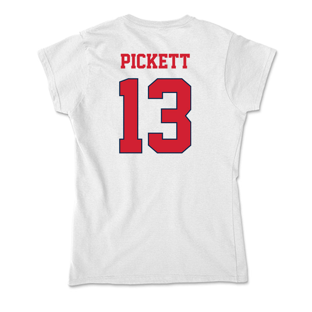 Fresno State - NCAA Baseball : Mikey Pickett - Soft Style Women’s T-Shirt-1