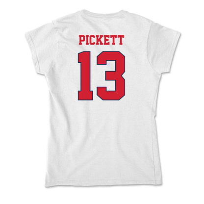 Fresno State - NCAA Baseball : Mikey Pickett - Soft Style Women’s T-Shirt-1