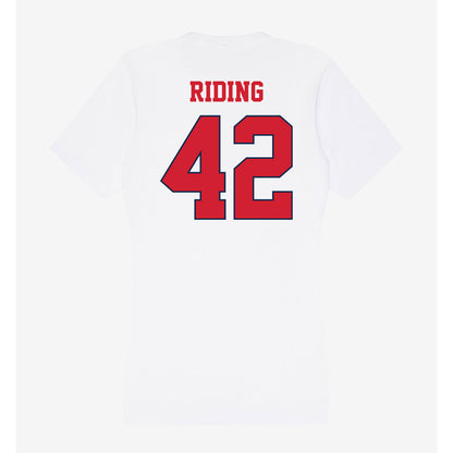 Fresno State - NCAA Baseball : Jake Riding - Women's V-Neck T-Shirt-1