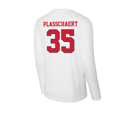 Fresno State - NCAA Baseball : Zach Plasschaert - Activewear Long Sleeve T-Shirt-1