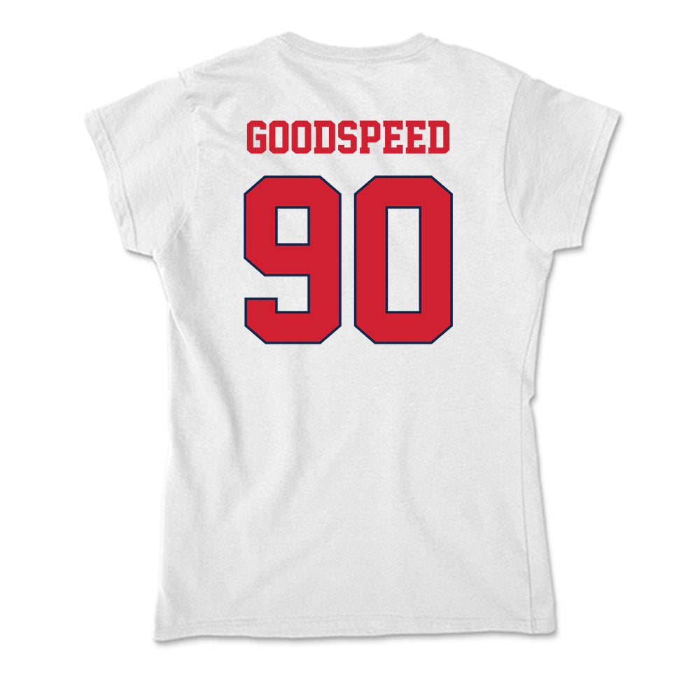 Fresno State - NCAA Football : Logan Goodspeed - Soft Style Women’s T-Shirt-1
