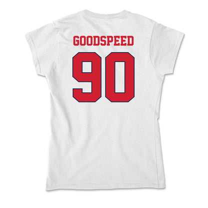 Fresno State - NCAA Football : Logan Goodspeed - Soft Style Women’s T-Shirt-1