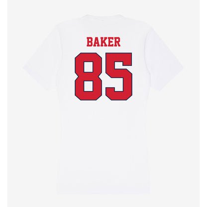 Fresno State - NCAA Football : Solomon Baker - Women's V-Neck T-Shirt-1