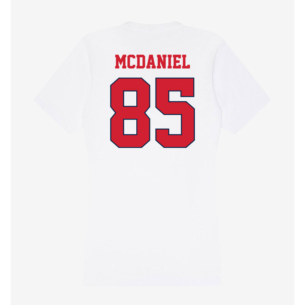 Fresno State - NCAA Football : Bryce McDaniel - Women's V-Neck T-Shirt-1