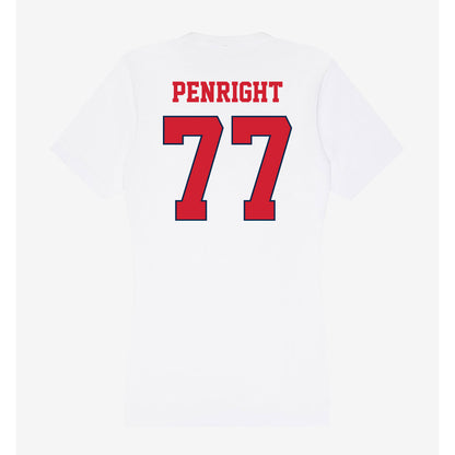 Fresno State - NCAA Football : Toreon Penright - Women's V-Neck T-Shirt-1