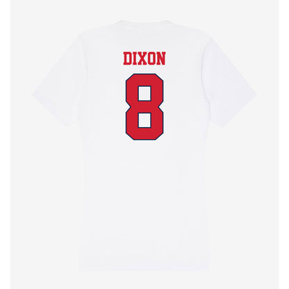 Fresno State - NCAA Softball : Leila Dixon - Women's V-Neck T-Shirt-1