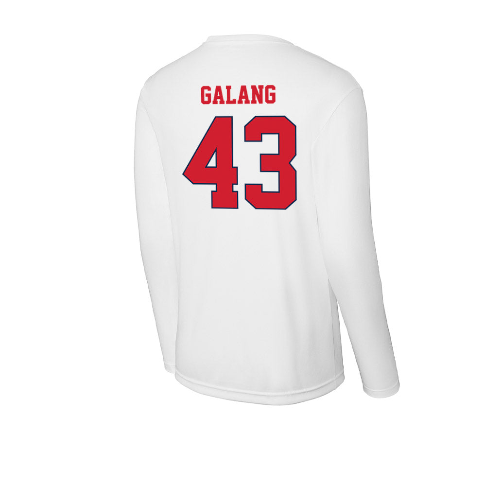 Fresno State - NCAA Baseball : Jared Galang - Activewear Long Sleeve T-Shirt-1