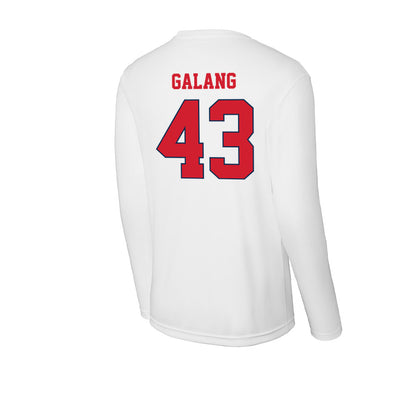 Fresno State - NCAA Baseball : Jared Galang - Activewear Long Sleeve T-Shirt-1