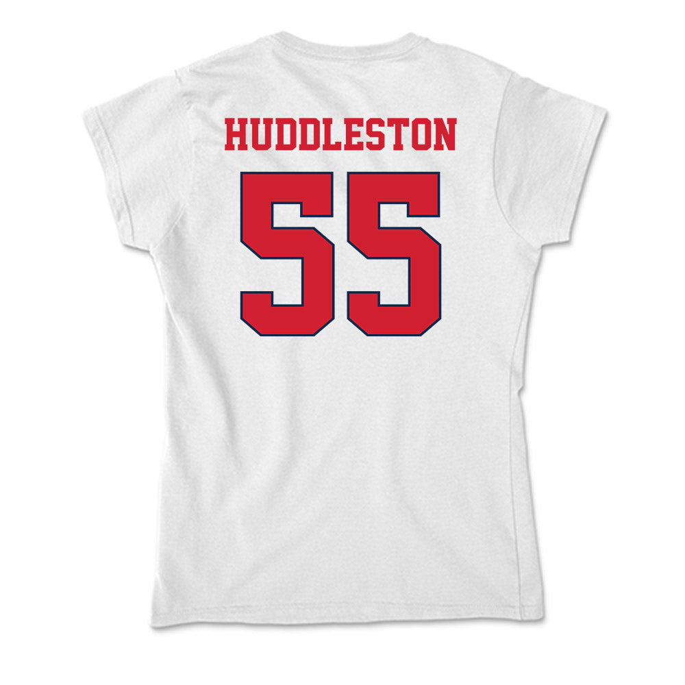 Fresno State - NCAA Football : Brendan Huddleston - Soft Style Women’s T-Shirt-1