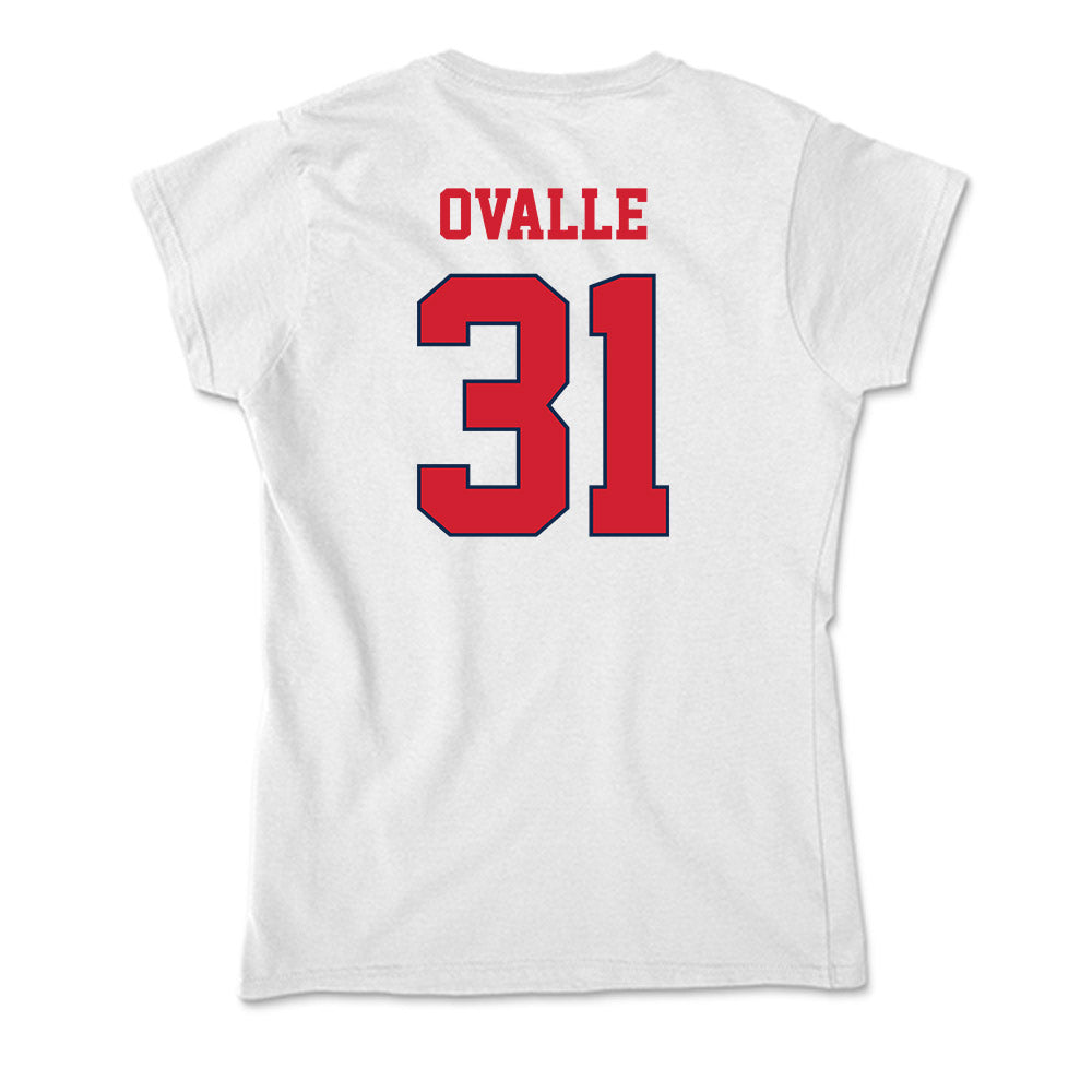Fresno State - NCAA Baseball : Barclay Ovalle - Soft Style Women’s T-Shirt-1