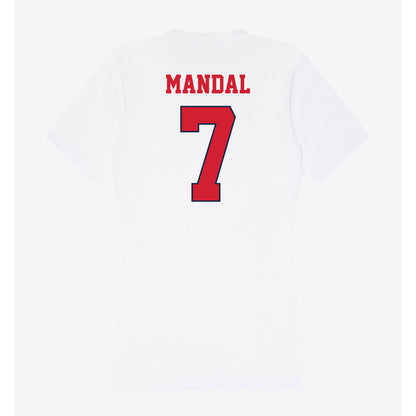 Fresno State - NCAA Football : Jayden Mandal - Women's V-Neck T-Shirt-1