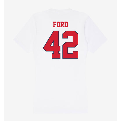 Fresno State - NCAA Football : Brayden Ford - Women's V-Neck T-Shirt-1