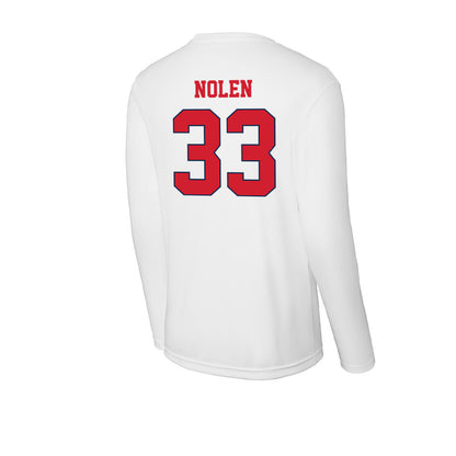 Fresno State - NCAA Baseball : Marcus Nolen - Activewear Long Sleeve T-Shirt-1