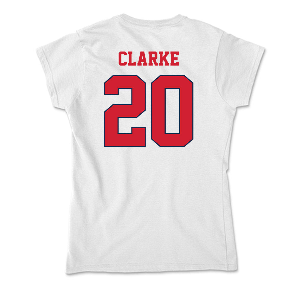 Fresno State - NCAA Women's Basketball : Indiya Clarke - Soft Style Women’s T-Shirt-1