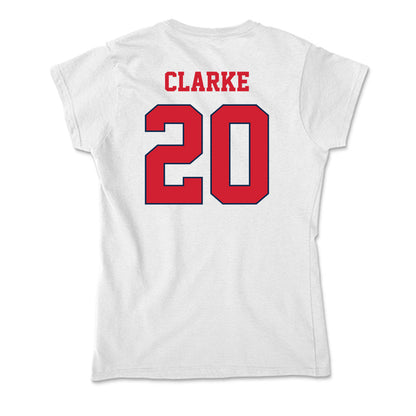 Fresno State - NCAA Women's Basketball : Indiya Clarke - Soft Style Women’s T-Shirt-1