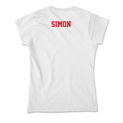 Fresno State - NCAA Cheerleading : Sarah Simon - Soft Style Women’s T-Shirt-1