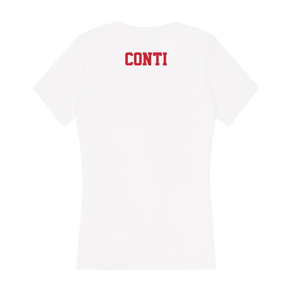 Fresno State - NCAA Cheerleading : Kendall Conti - Women's V-Neck T-Shirt-1