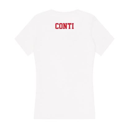 Fresno State - NCAA Cheerleading : Kendall Conti - Women's V-Neck T-Shirt-1