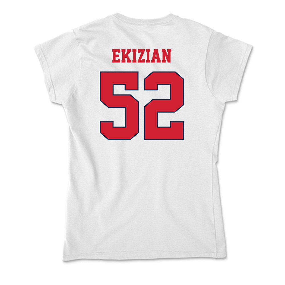 Fresno State - NCAA Baseball : Gavin Ekizian - Soft Style Women’s T-Shirt-1