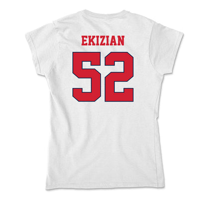 Fresno State - NCAA Baseball : Gavin Ekizian - Soft Style Women’s T-Shirt-1