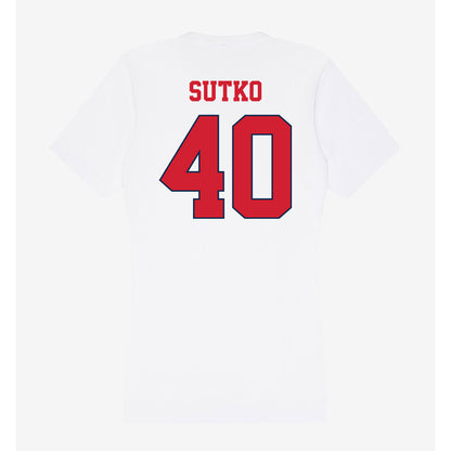 Fresno State - NCAA Football : Jaydon Sutko - Women's V-Neck T-Shirt-1