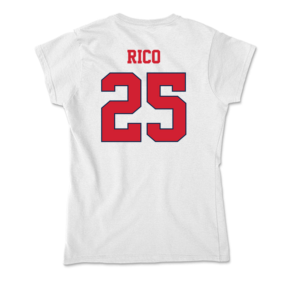 Fresno State - NCAA Baseball : Bo Rico - Soft Style Women’s T-Shirt-1