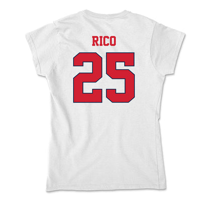 Fresno State - NCAA Baseball : Bo Rico - Soft Style Women’s T-Shirt-1