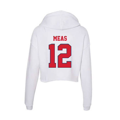 Fresno State - Dance Team : Cianna Meas - Women's Crop Fleece Hoodie-1
