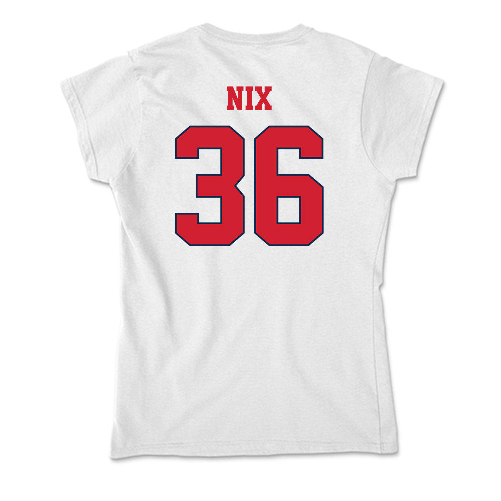 Fresno State - NCAA Football : Tommy Nix - Soft Style Women’s T-Shirt-1