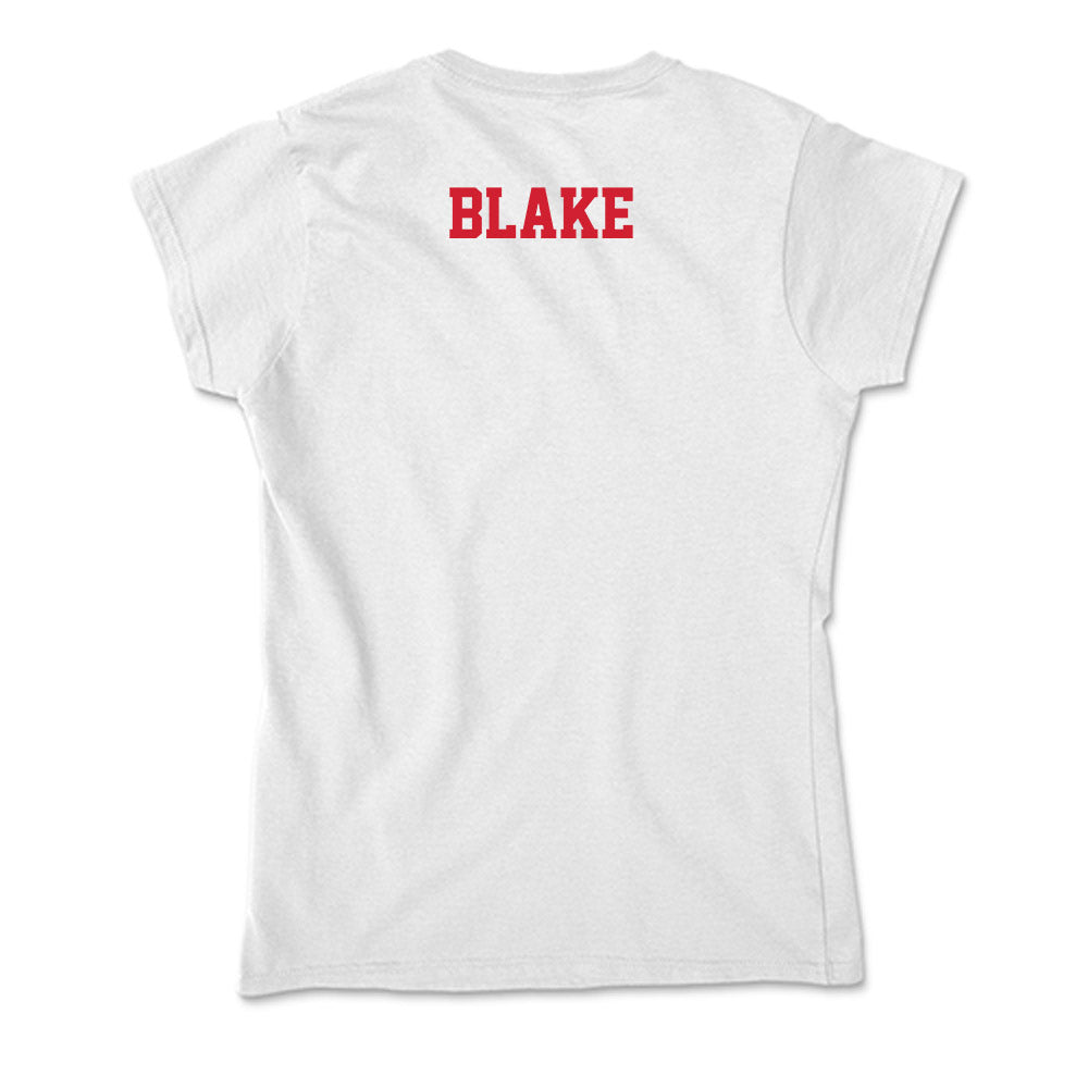 Fresno State - NCAA Women's Track & Field : Samarra Blake - Soft Style Women’s T-Shirt-1